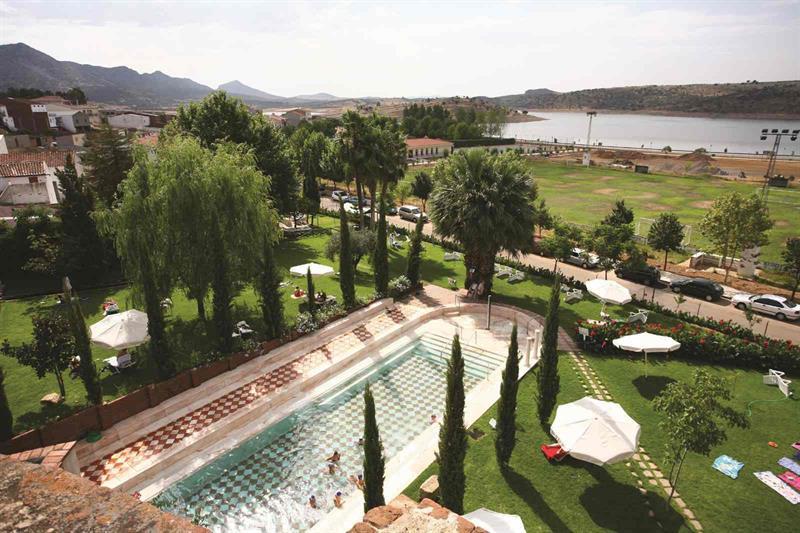 Gran Hotel Aqualange - Balneario De Alange Bagian luar foto